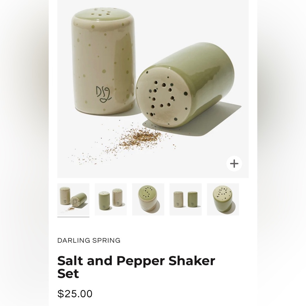 Darling Spring Salt and Pepper Shaker Set